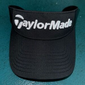 TAYLOR MADE GOLF VISOR BLACK - new without tags